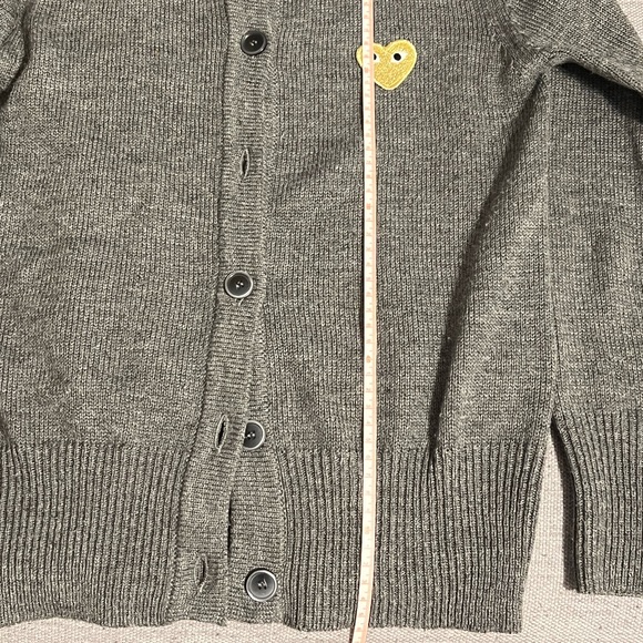 CDG PLAY Grey Cardigan - Picture 3 of 5